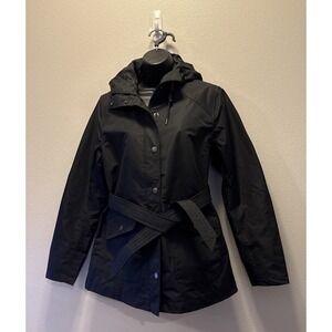 Iceberg Outerwear‎ Women's Black Utility Jacket With Draw Strap Size Small